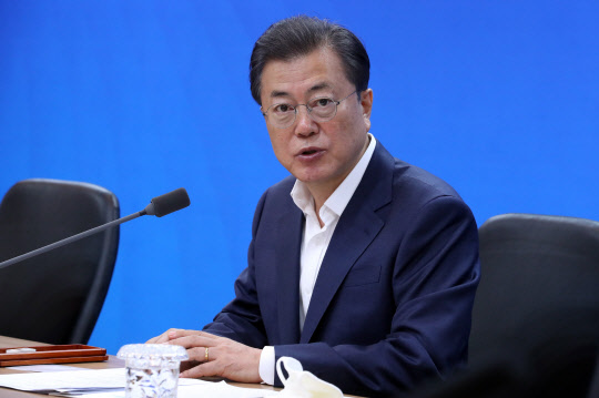 문재인 대통령. 청와대 제공